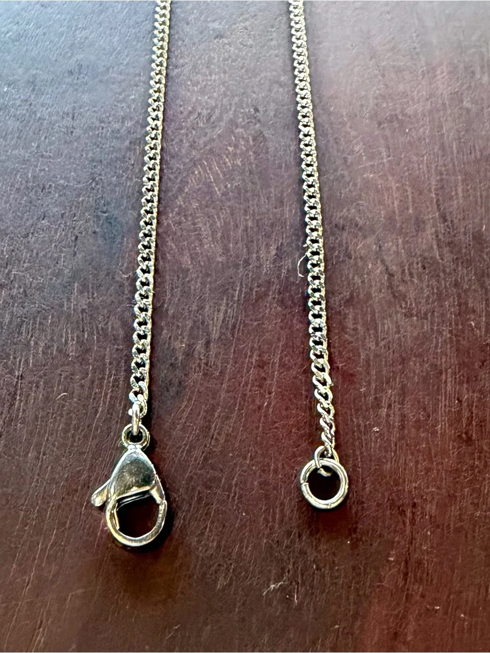 Large Sterling Silver Anatomical Heart Pendant Necklace 925 Goth 20g
